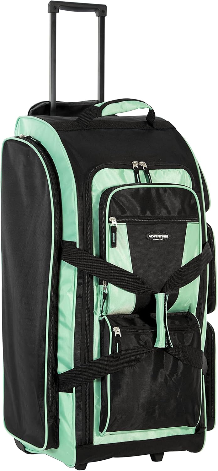 Xpedition 30 Inch Multi-Pocket Upright Rolling Duffel Bag - Image 3