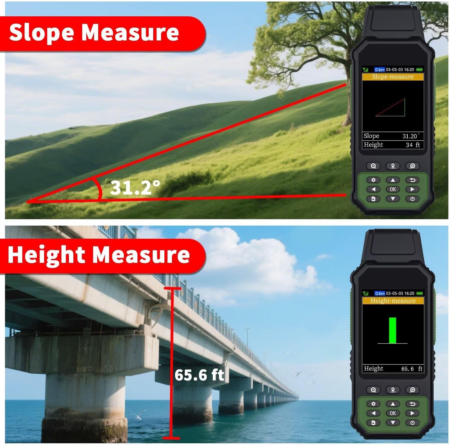 ZL190 Handheld GPS for Surveying, High Precision GPS Surveying Equipment for Mountainous Land Slope and Flat Field Outdoor Use - Image 5