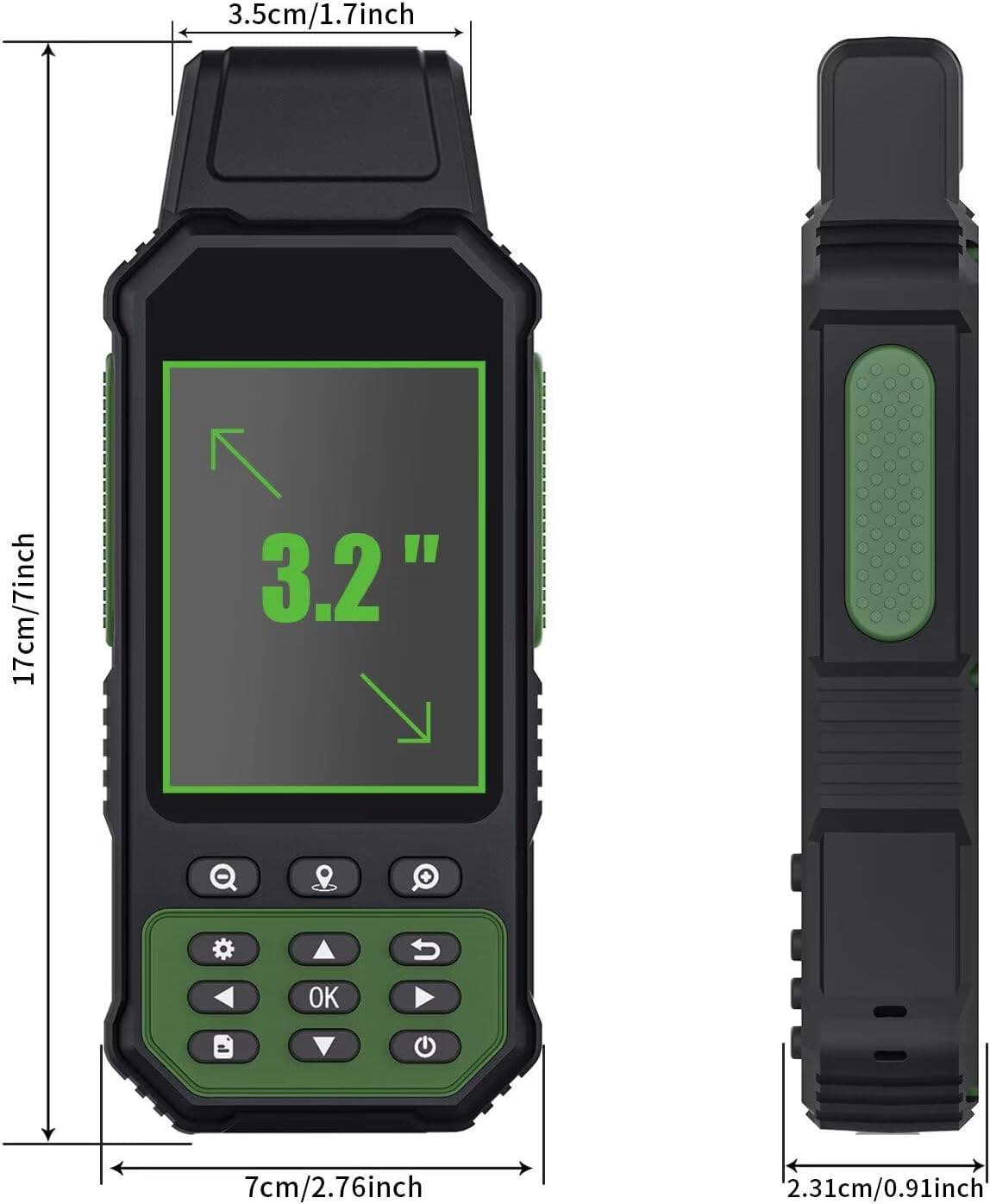 ZL190 Handheld GPS for Surveying, High Precision GPS Surveying Equipment for Mountainous Land Slope and Flat Field Outdoor Use - Image 9